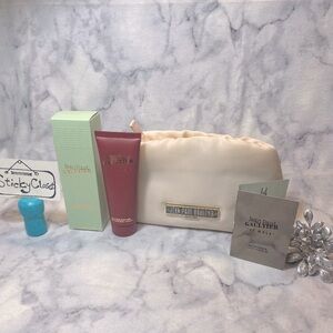 Jean Paul Gaultier Set-Blush Pouch&Lotion&Spray-Travel 75ml&1.5ml-3pc-BOXED-NEW